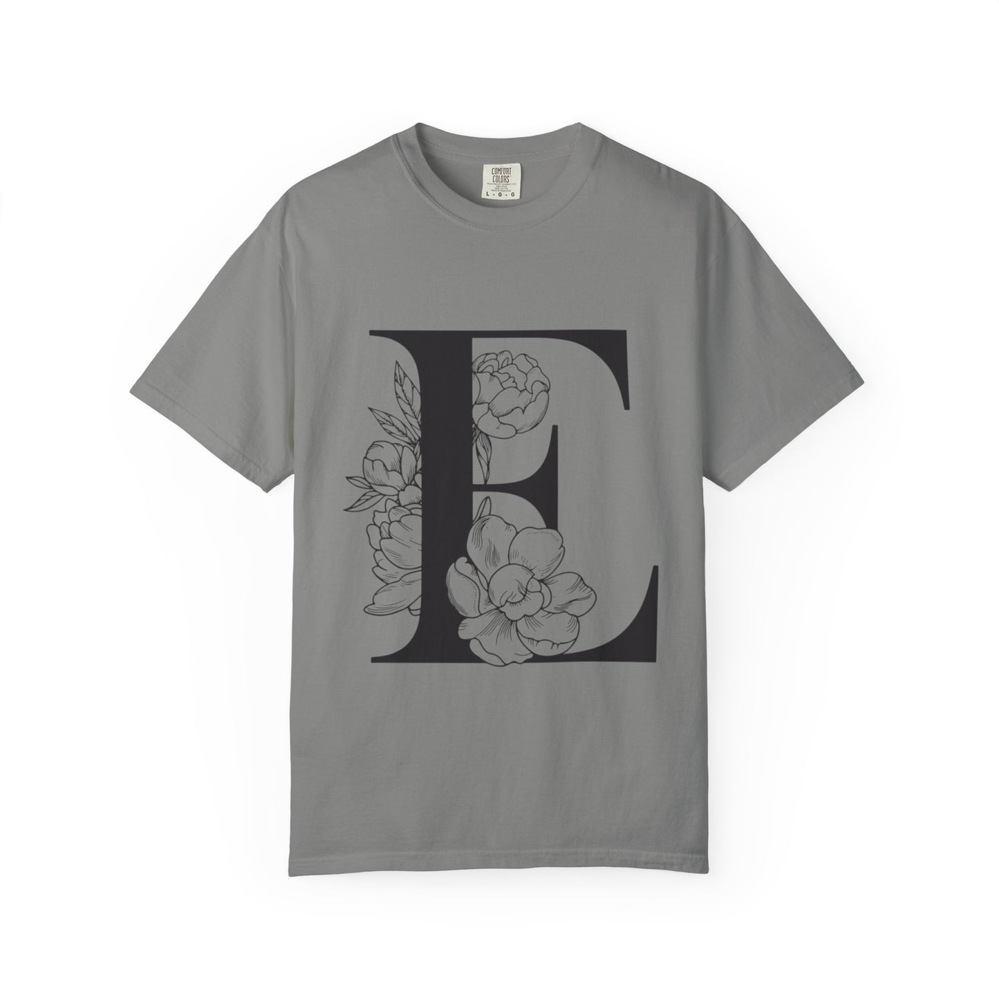 Personalized Floral Initial