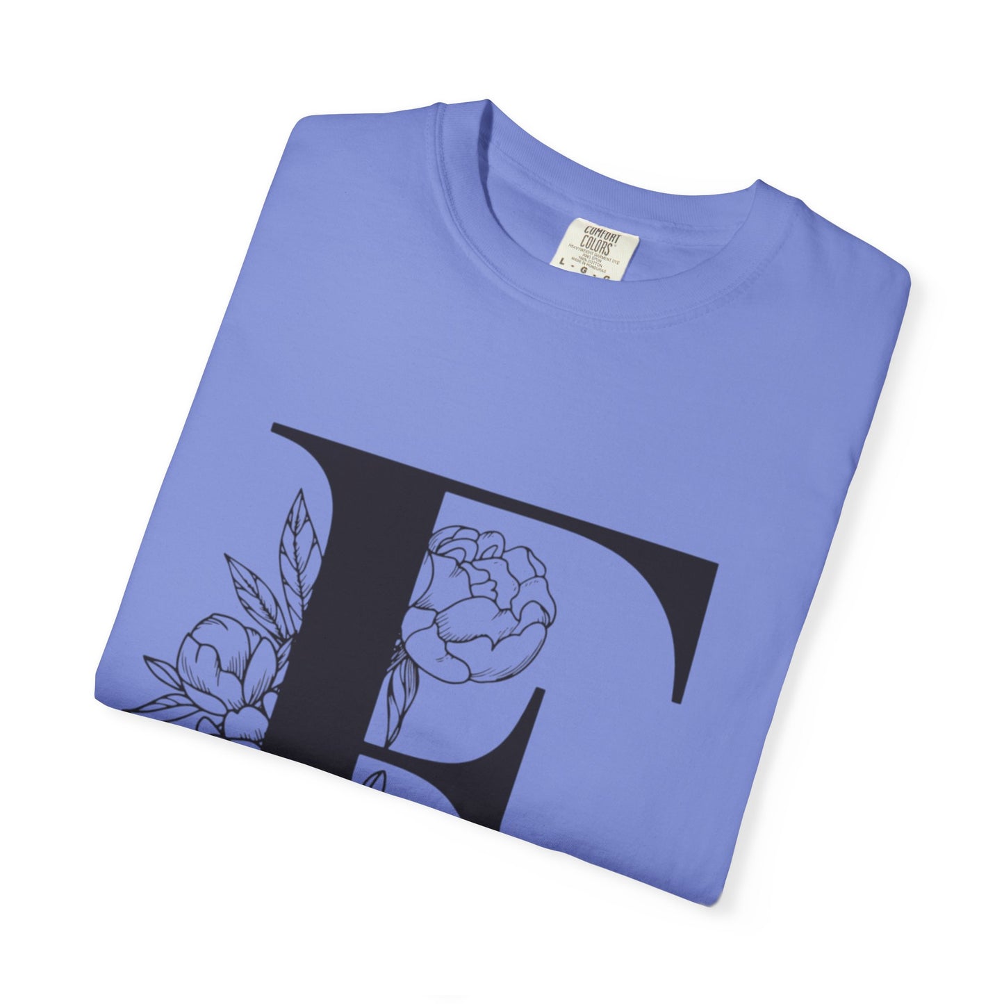 Personalized Floral Initial