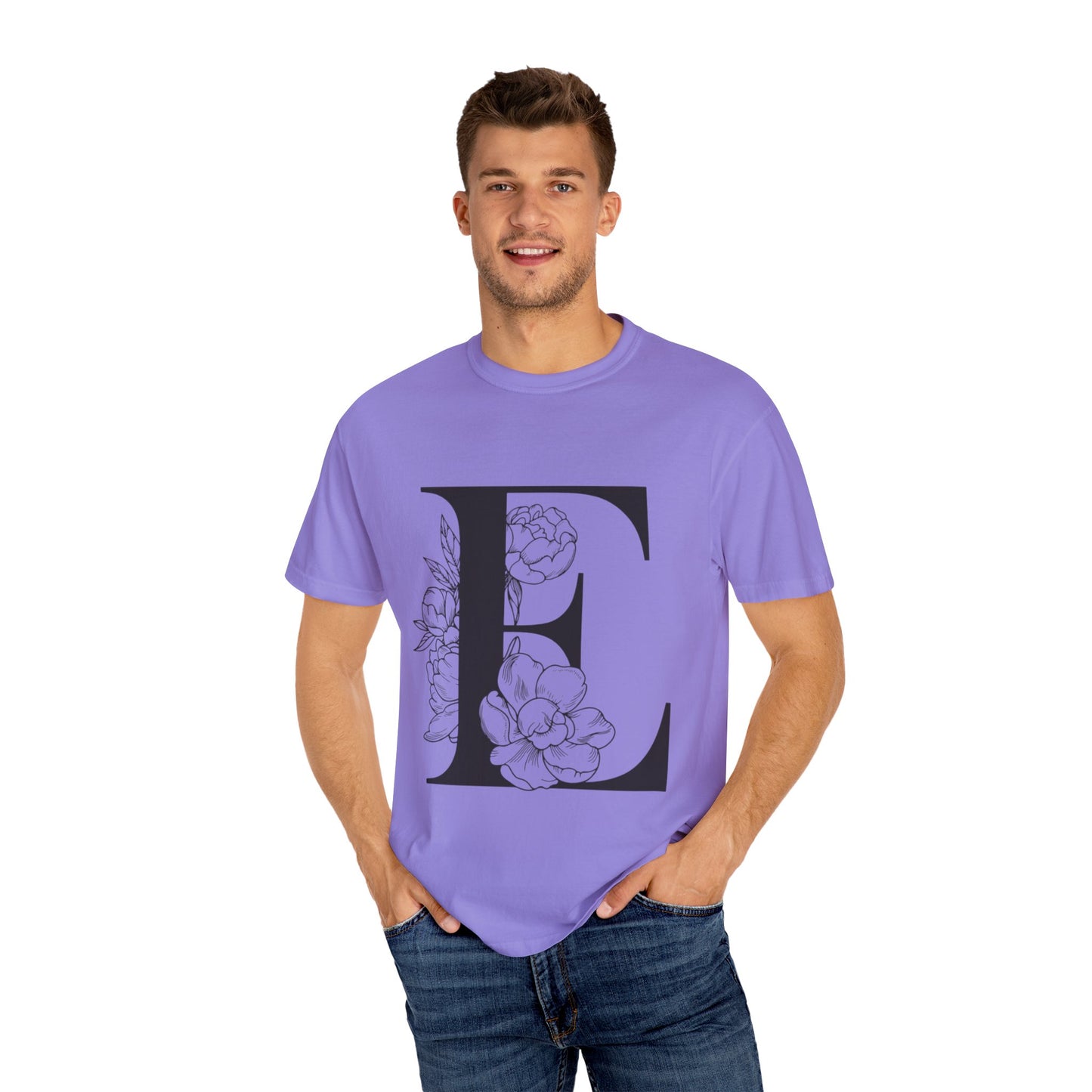 Personalized Floral Initial