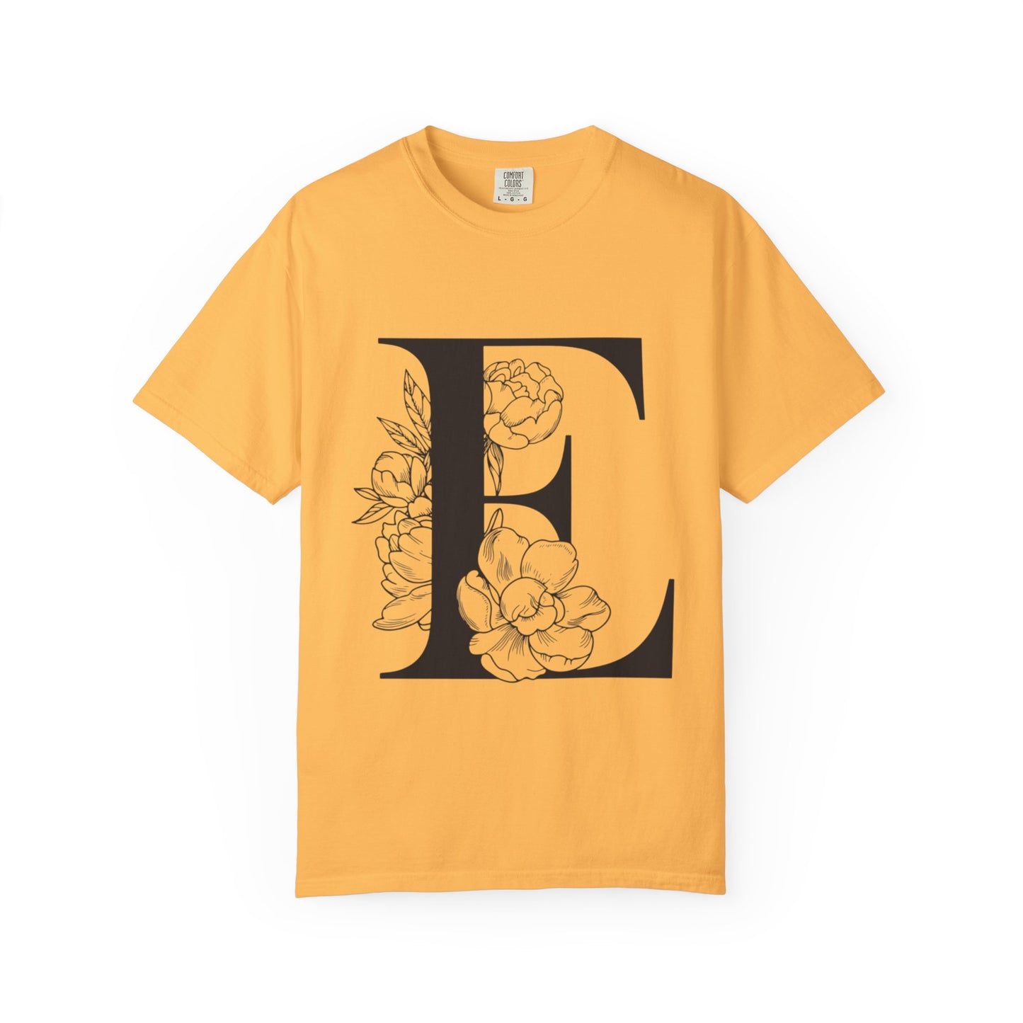 Personalized Floral Initial