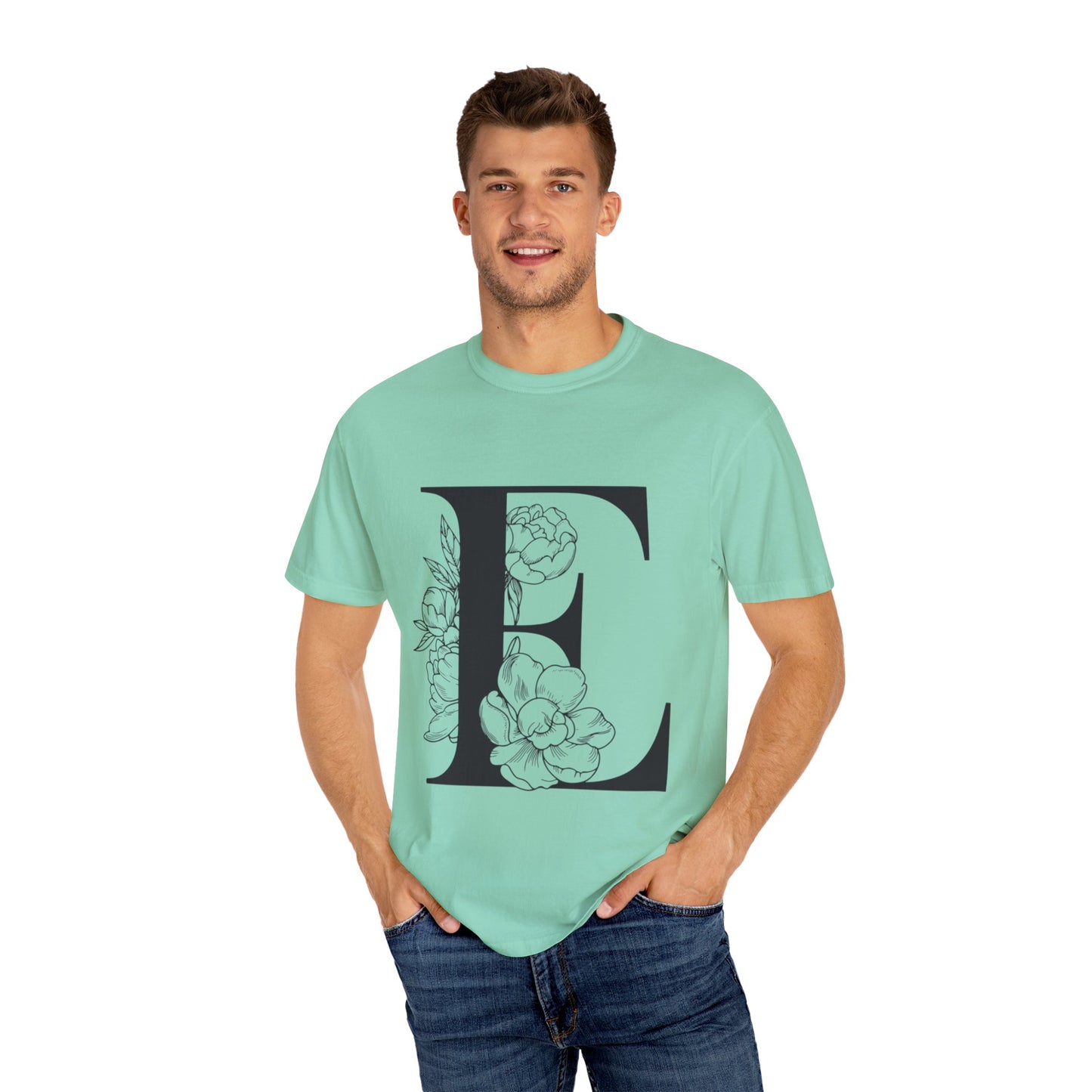 Personalized Floral Initial