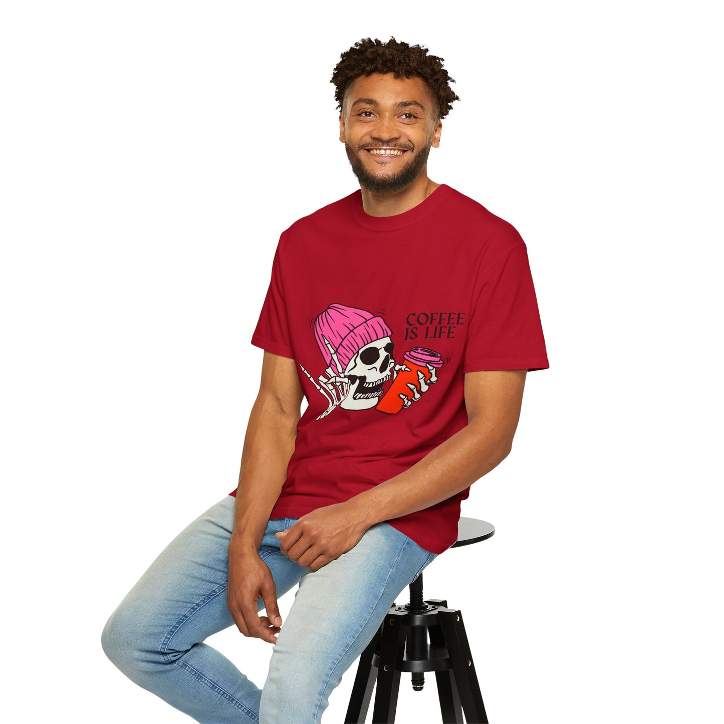 Coffee is Life Skull