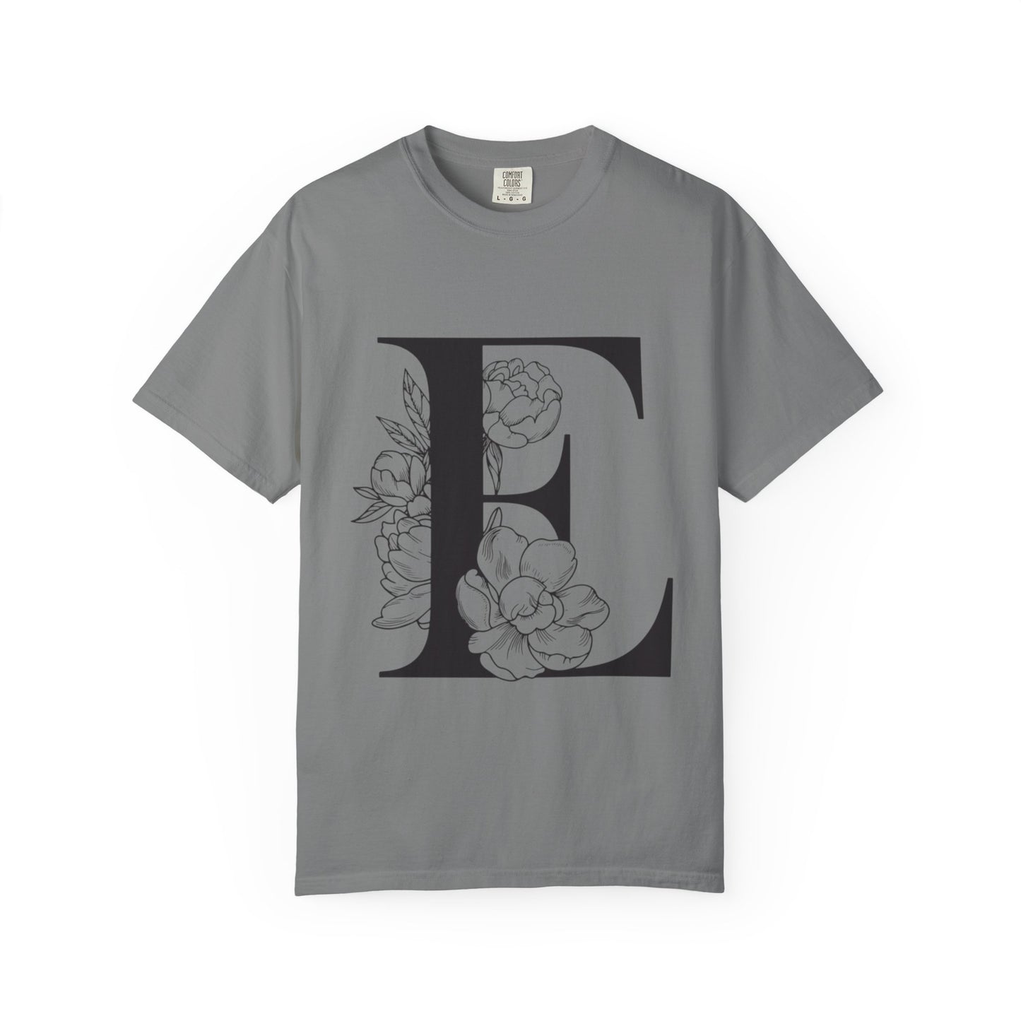 Personalized Floral Initial