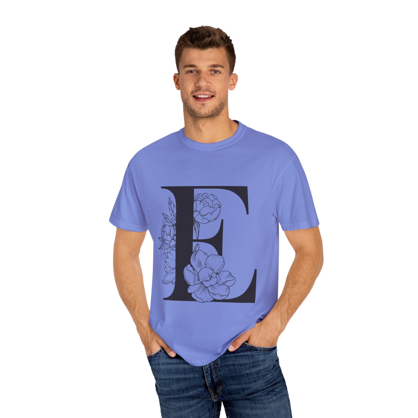 Personalized Floral Initial