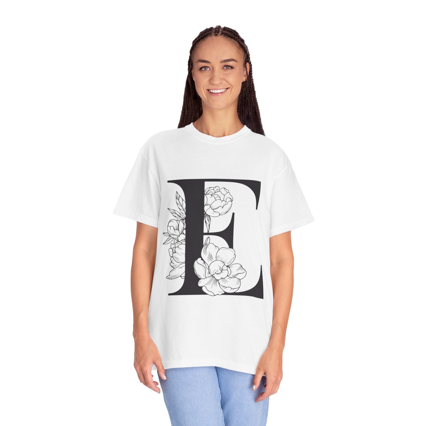 Personalized Floral Initial