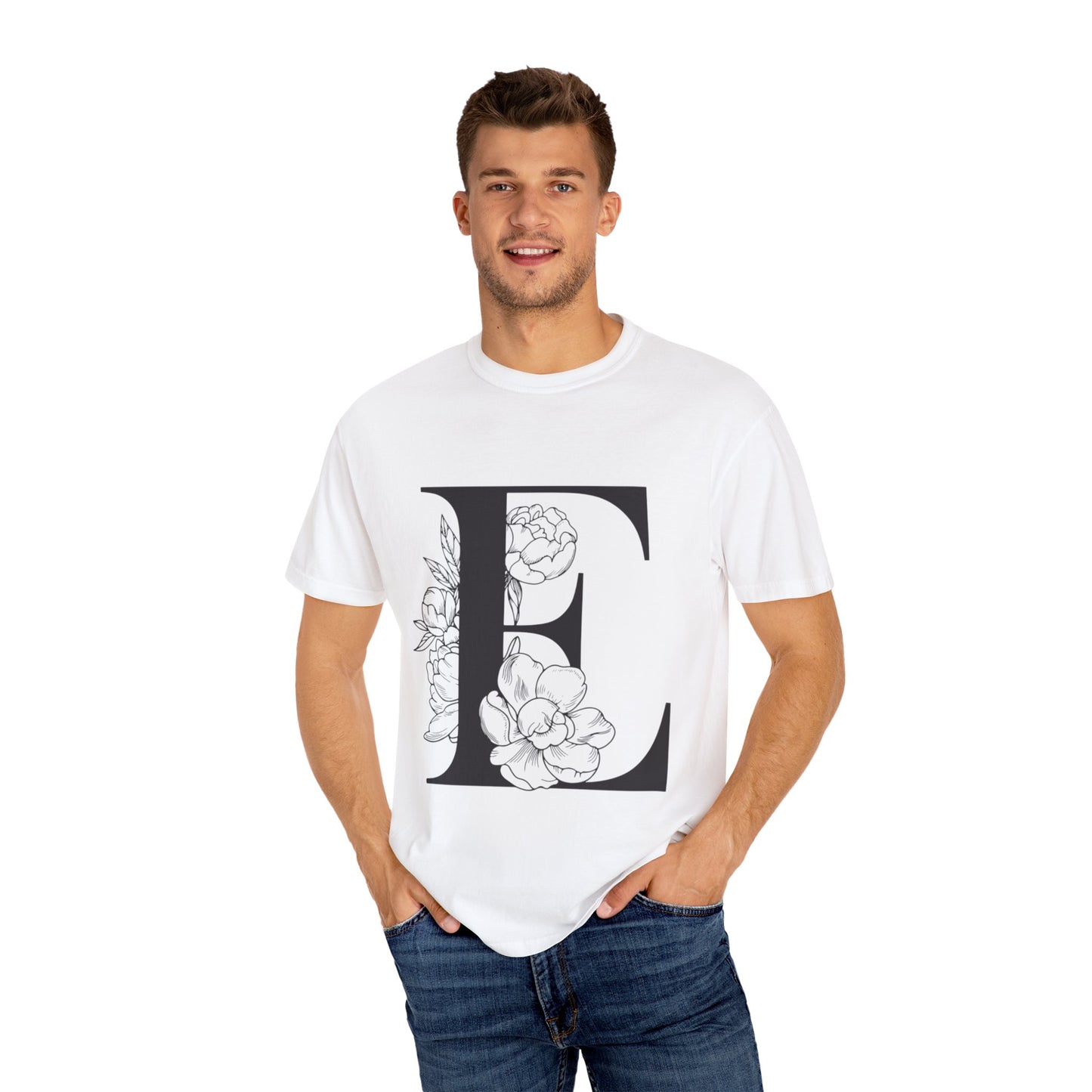 Personalized Floral Initial