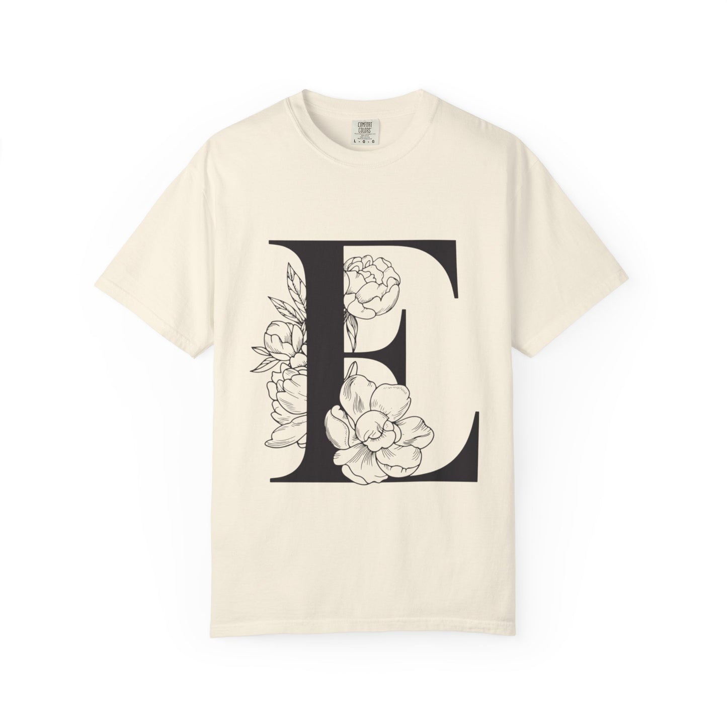 Personalized Floral Initial
