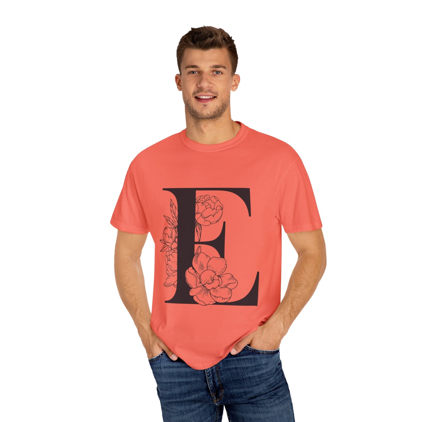 Personalized Floral Initial
