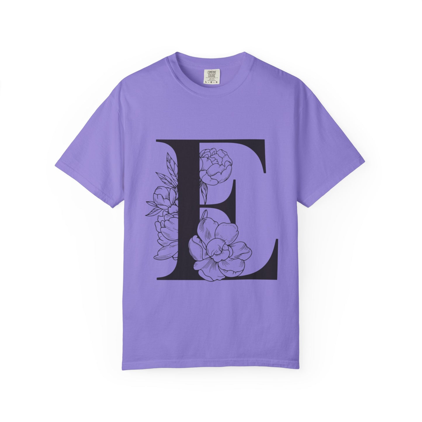Personalized Floral Initial