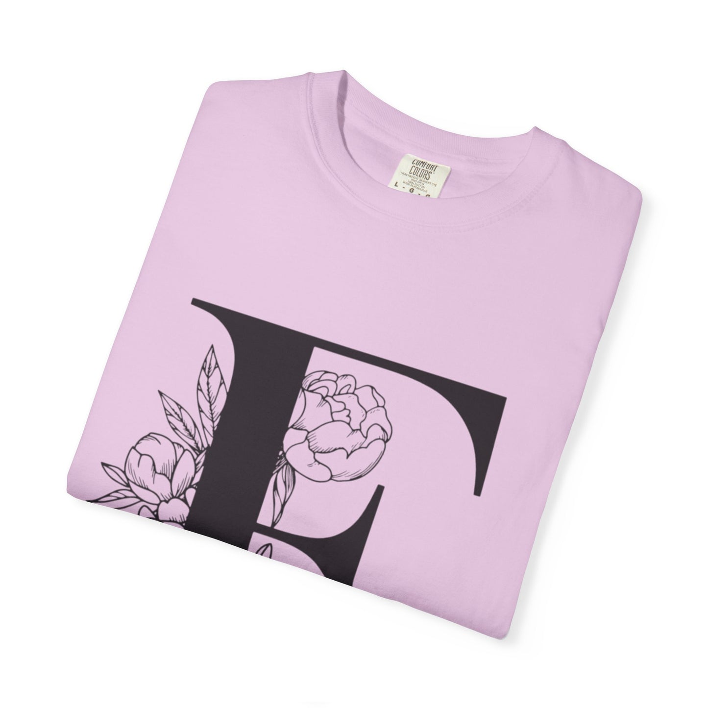 Personalized Floral Initial