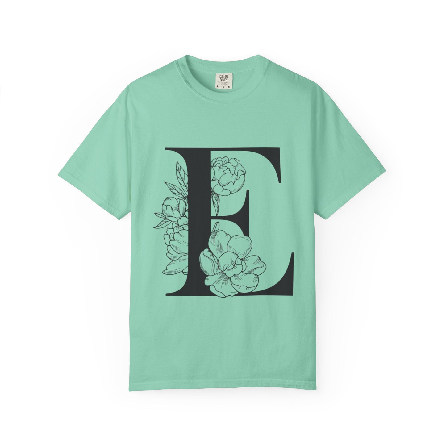 Personalized Floral Initial