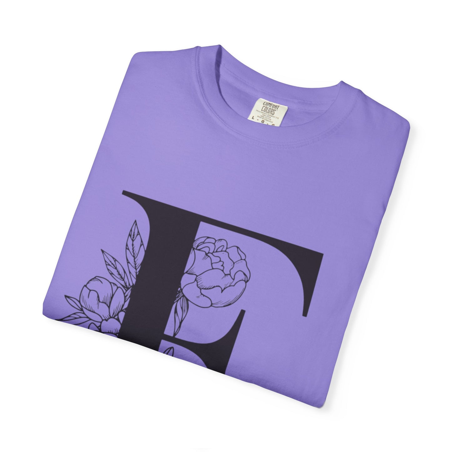Personalized Floral Initial