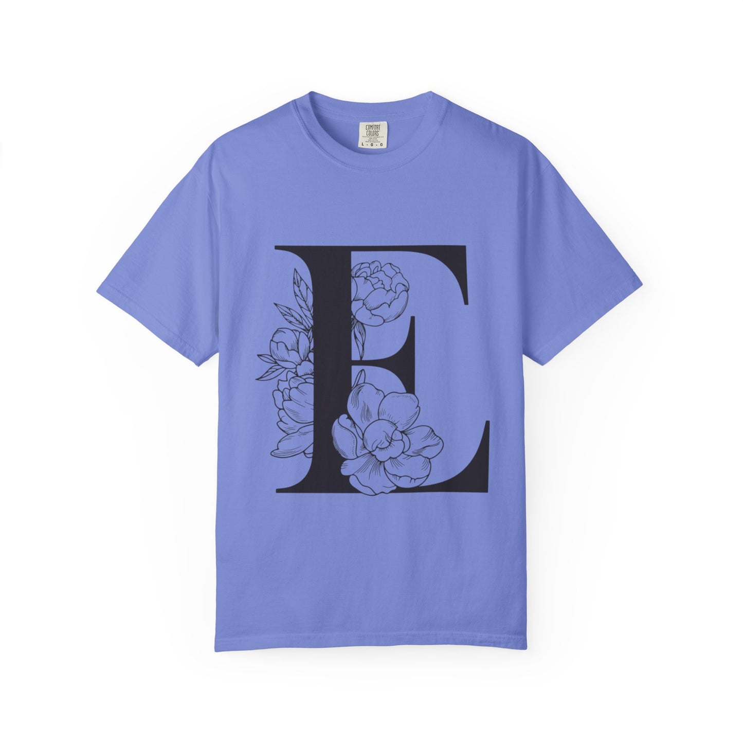 Personalized Floral Initial