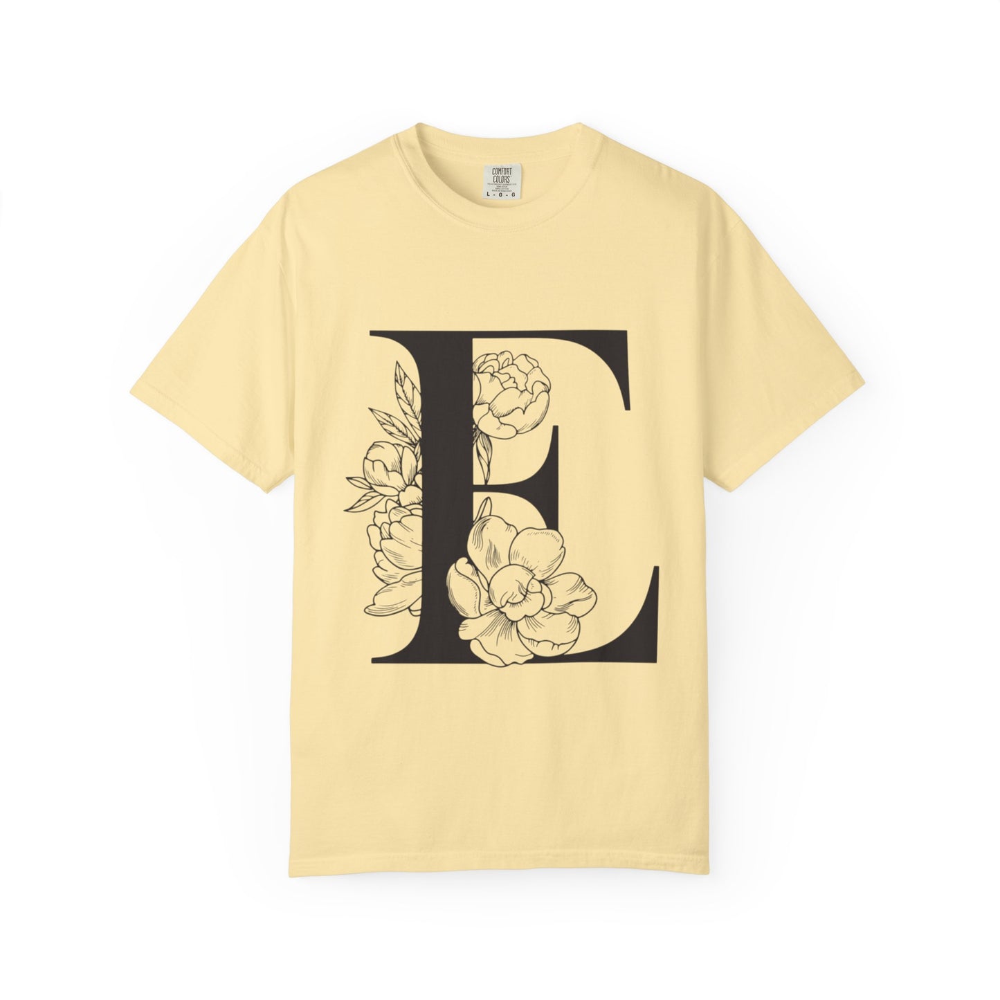 Personalized Floral Initial