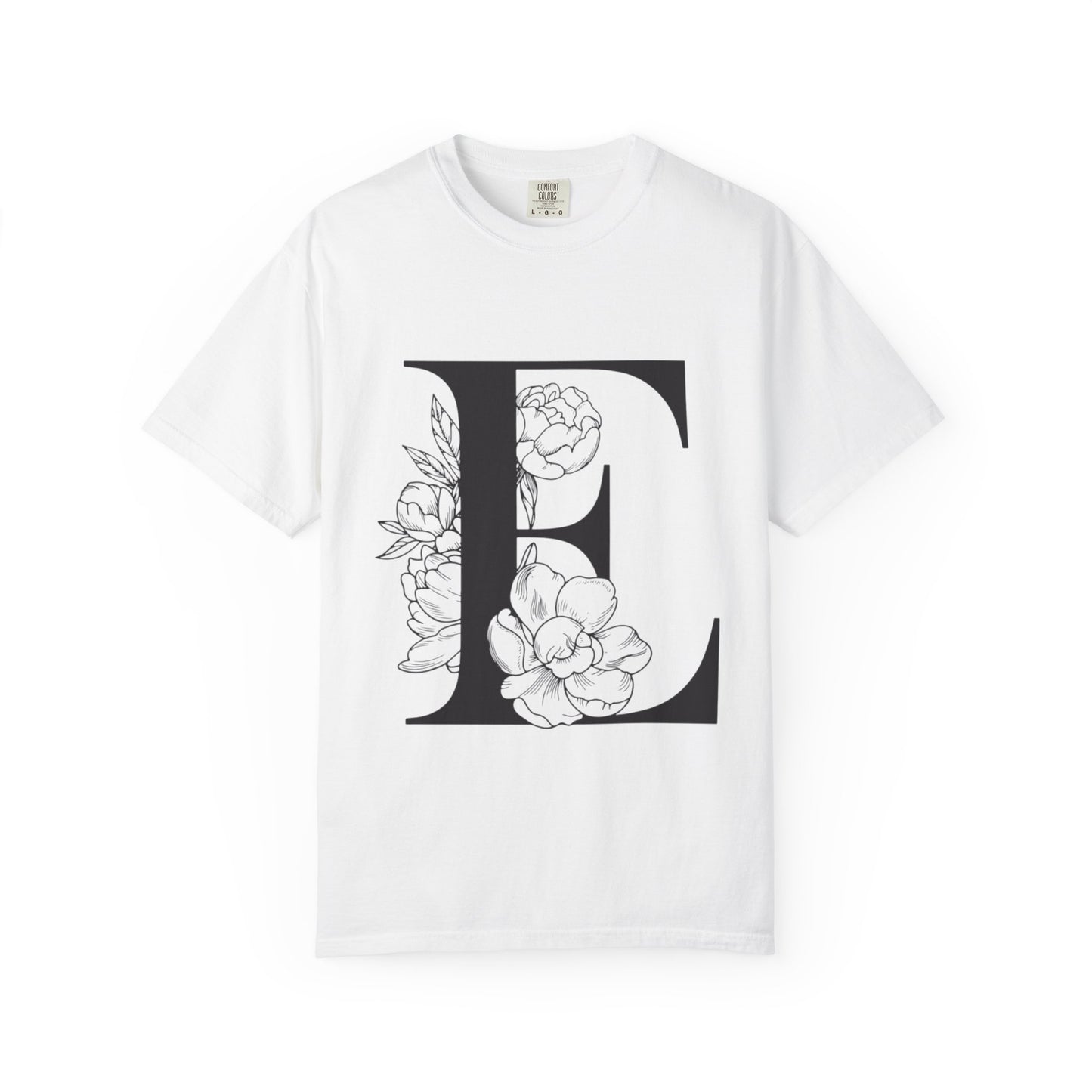 Personalized Floral Initial