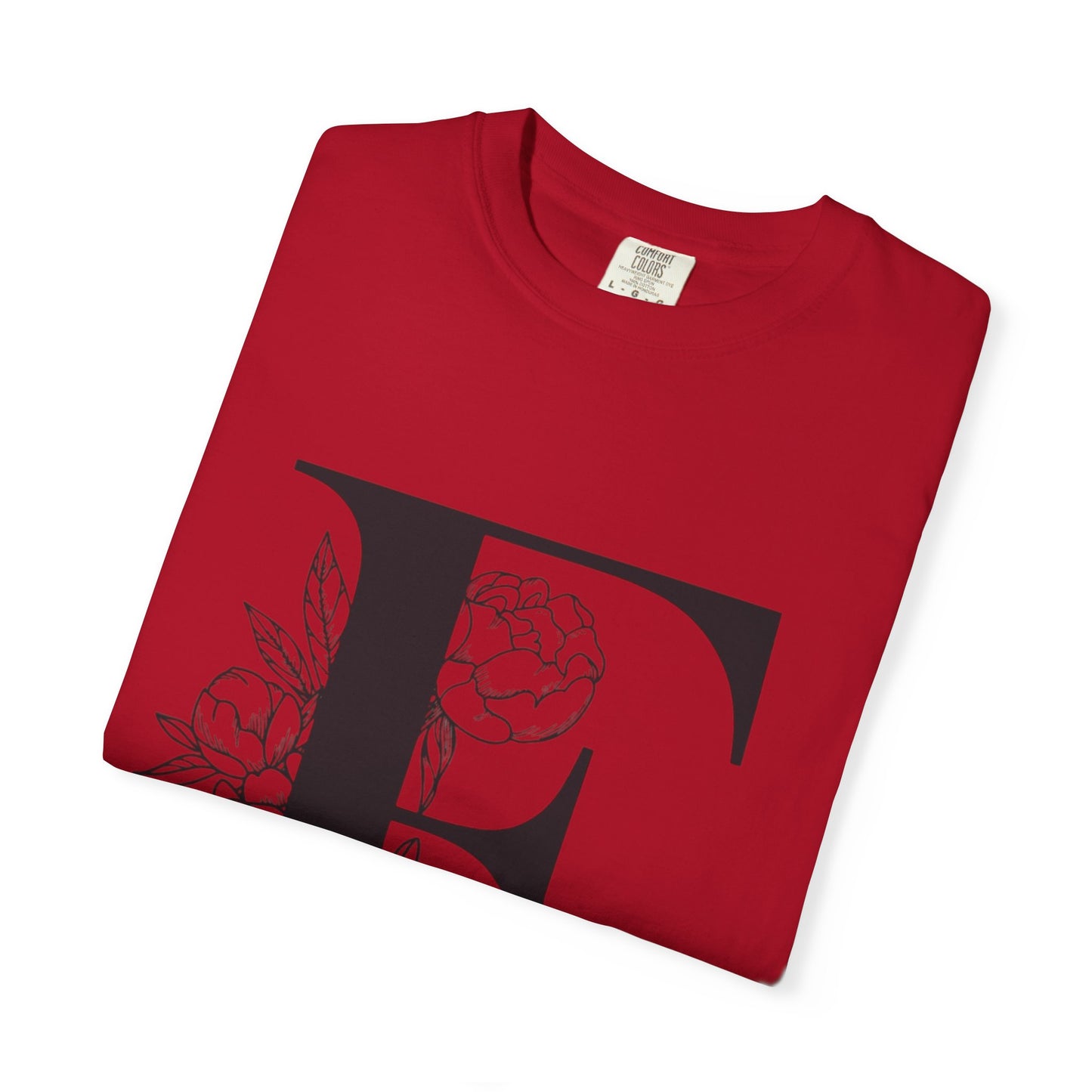 Personalized Floral Initial