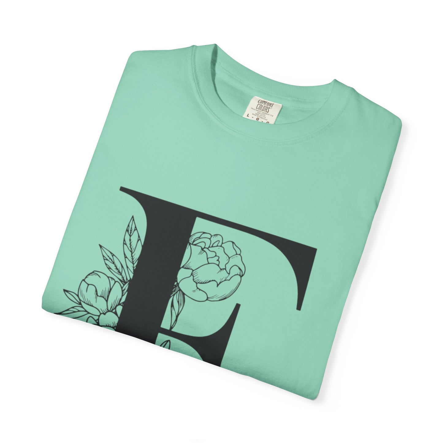 Personalized Floral Initial