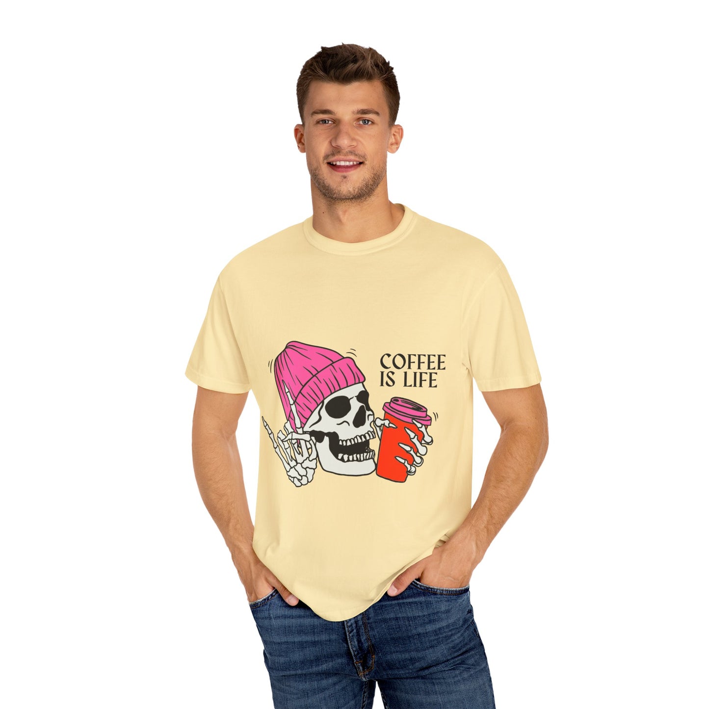 Coffee is Life Skull