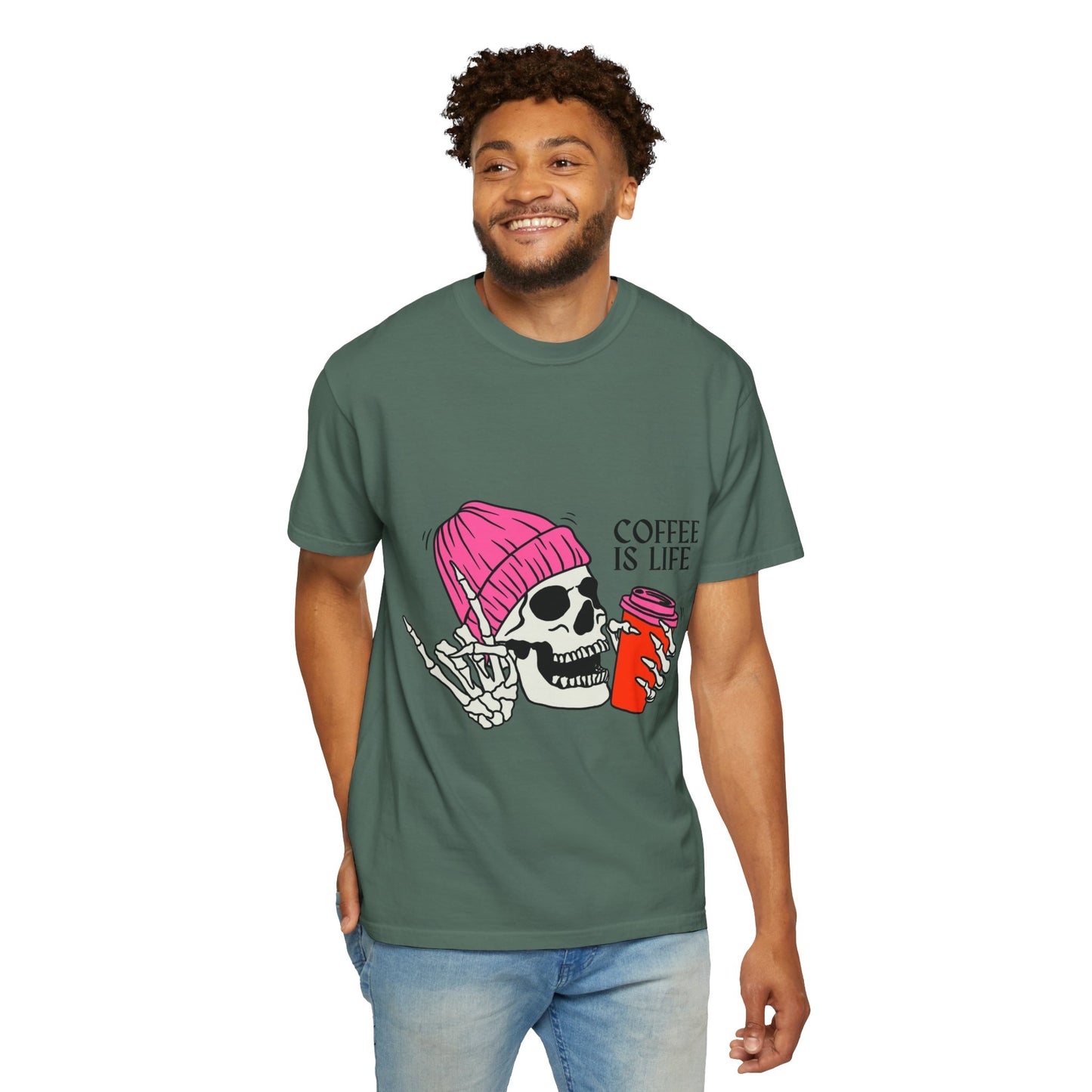 Coffee is Life Skull