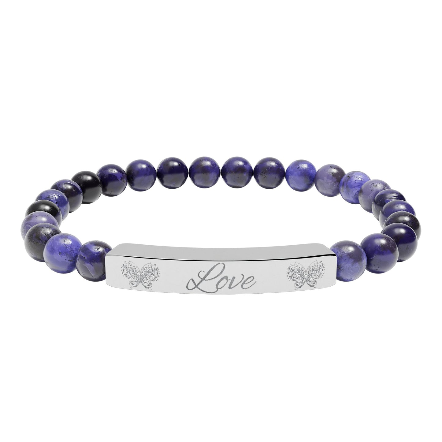Natural Stone Stretch Bracelet