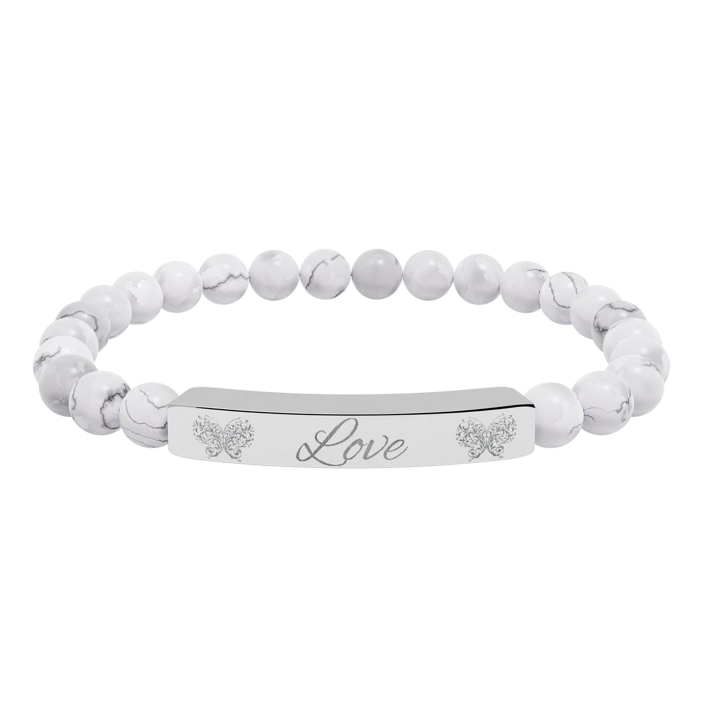 Natural Stone Stretch Bracelet
