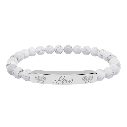 Natural Stone Stretch Bracelet