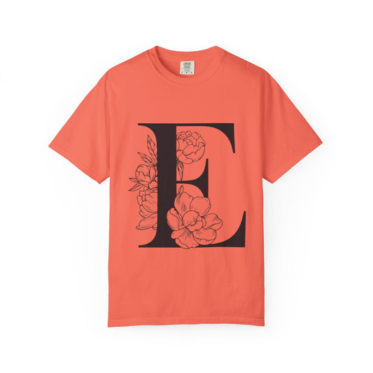 Personalized Floral Initial