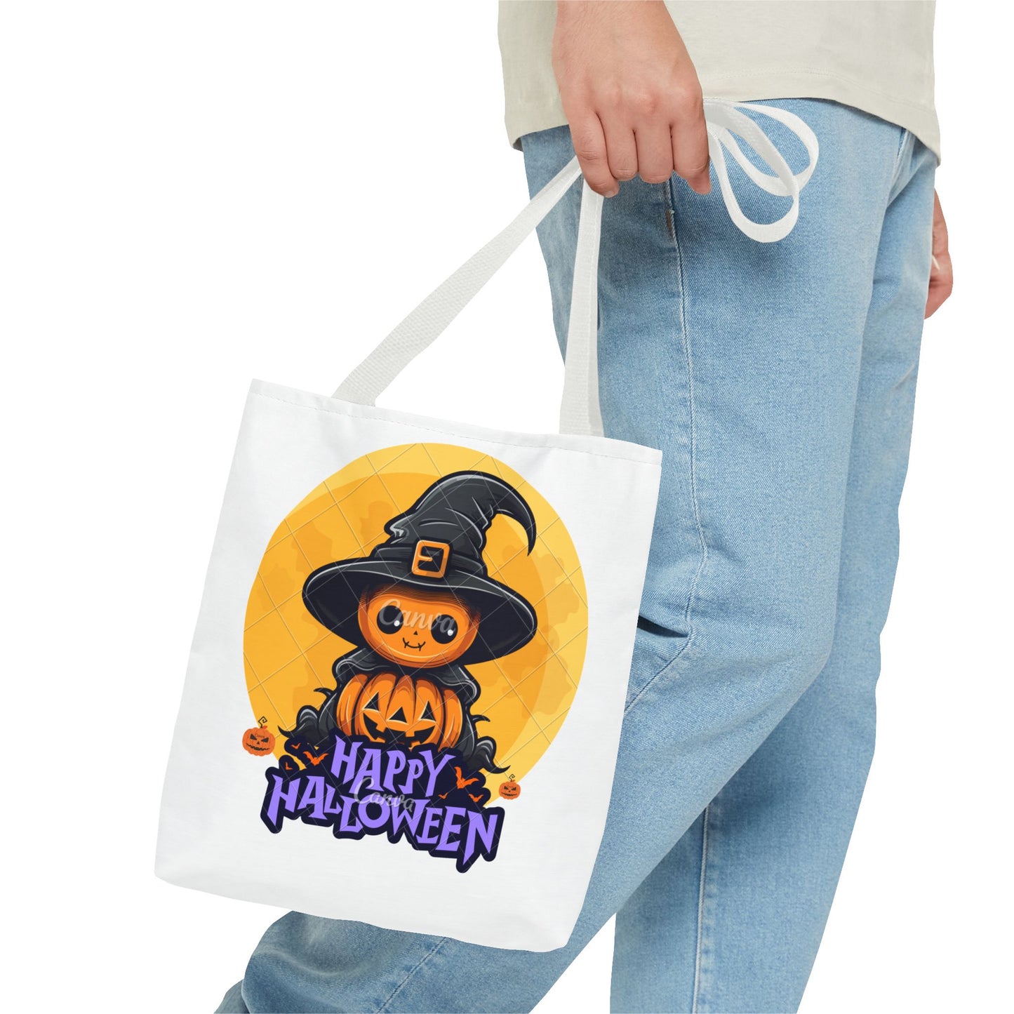Halloween Pumpkin Tote Bag
