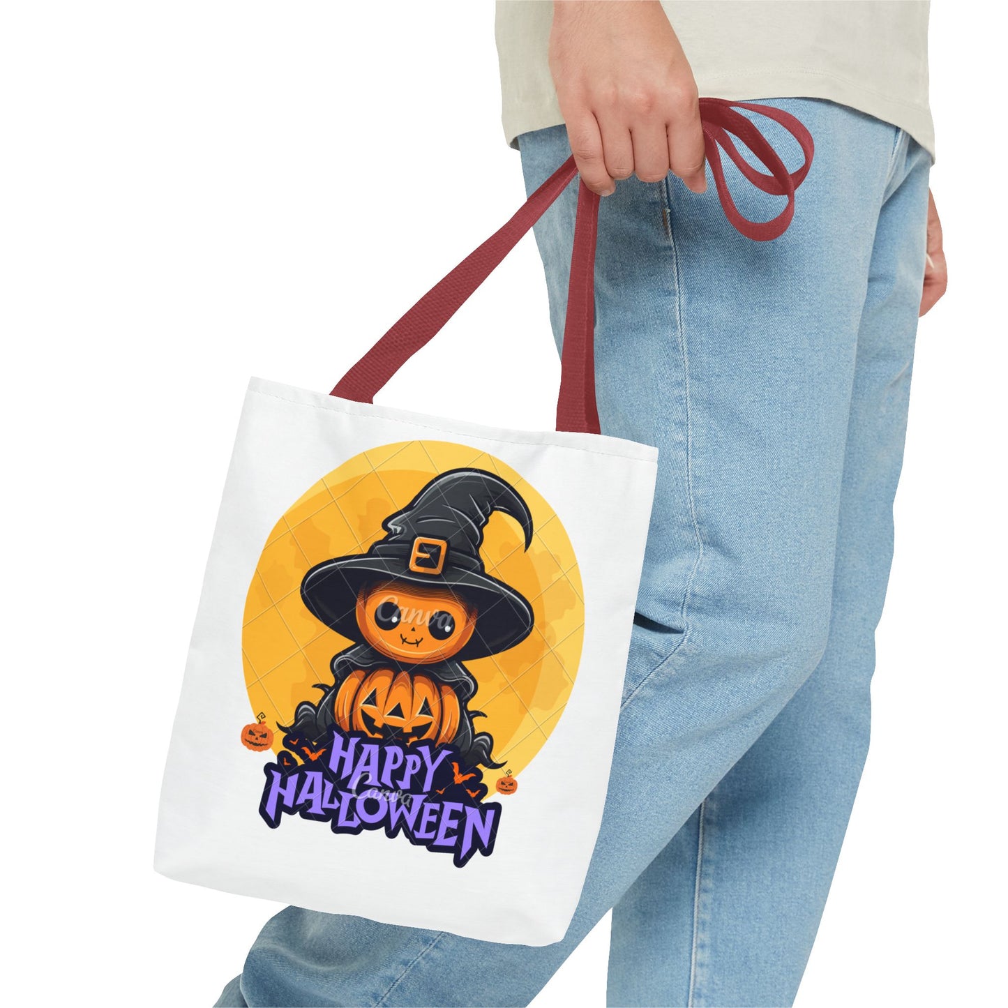 Halloween Pumpkin Tote Bag