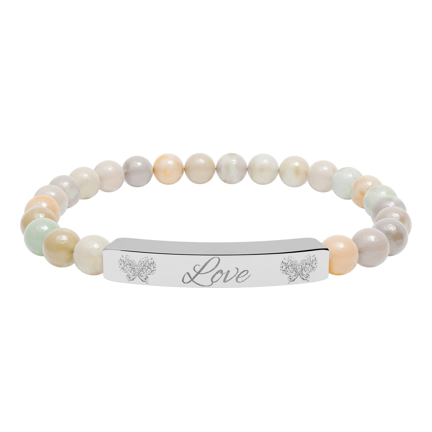 Natural Stone Stretch Bracelet