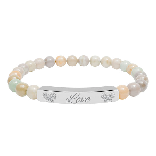 Natural Stone Stretch Bracelet