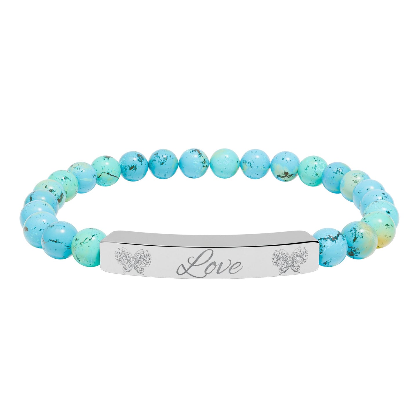 Natural Stone Stretch Bracelet