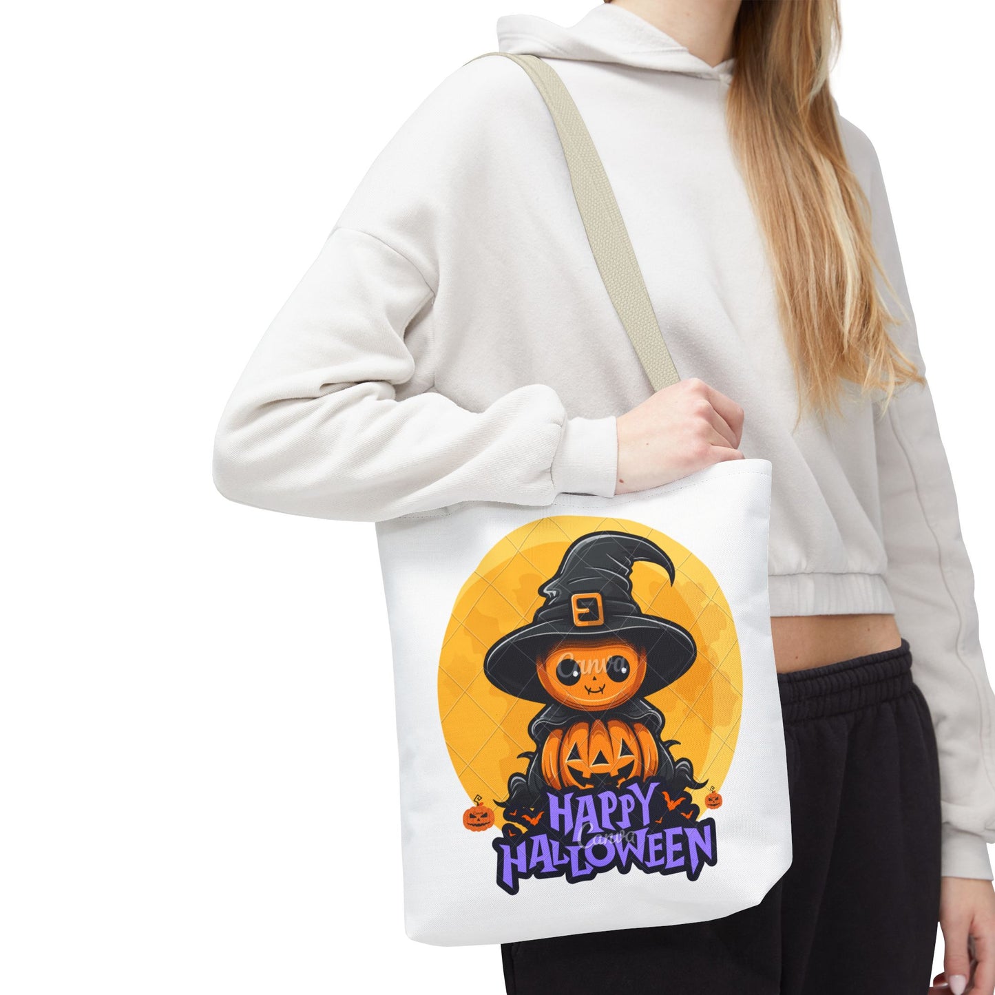 Halloween Pumpkin Tote Bag