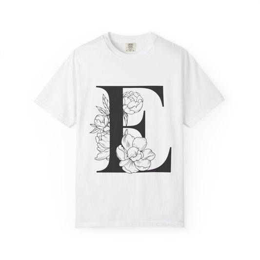 Personalized Floral Initial